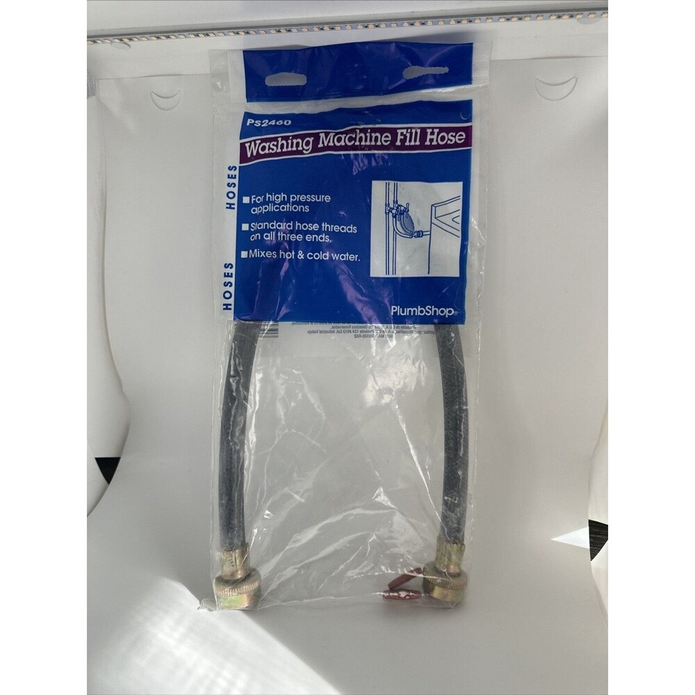 Plumb Shop PS2460 Washing Machine Fill Hose New Sealed